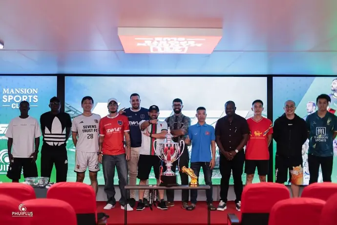 Saigon Street FC football conference in Ho Chi Minh City Vietnam